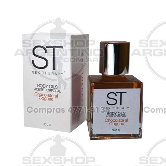 Aceite para masajes Chocolate al Cognac